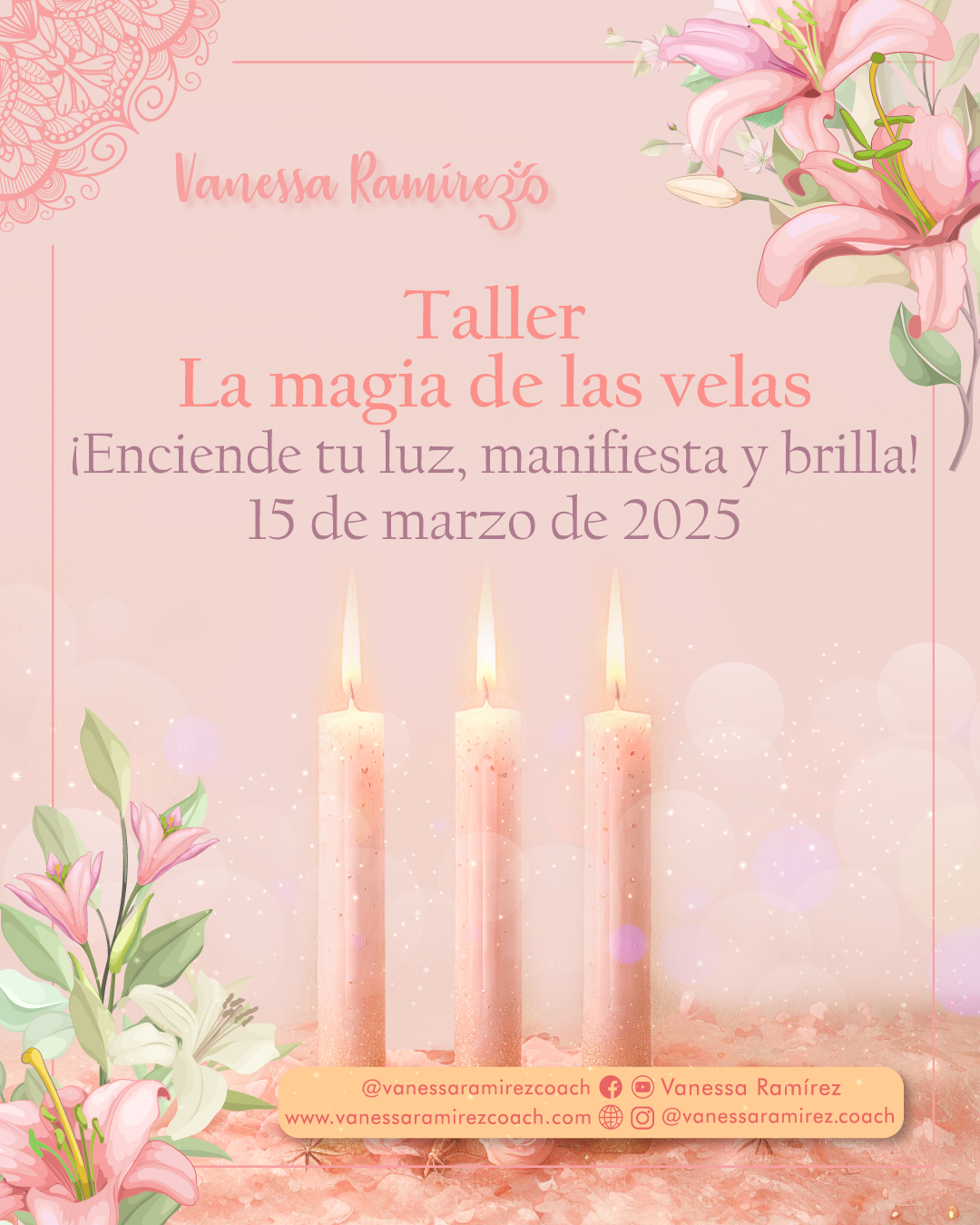 Taller la magia de las velas